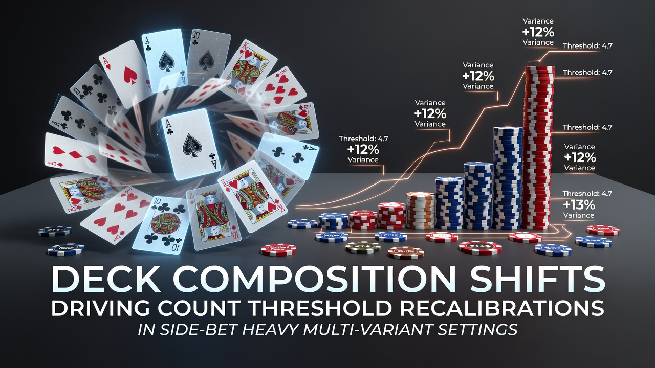 Darstellung von Kartenzählprozessen und Deckzusammensetzung in Blackjack-Varianten mit Nebenwetten